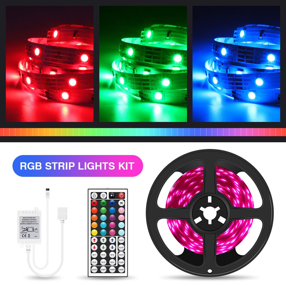RGB LED Ʈ Ʈ 5050  LED , IR 44Key..